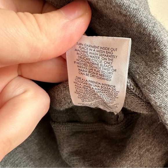 Cabi Gray Full Zip Collared Sweatshirt Small - Picture 5 of 9